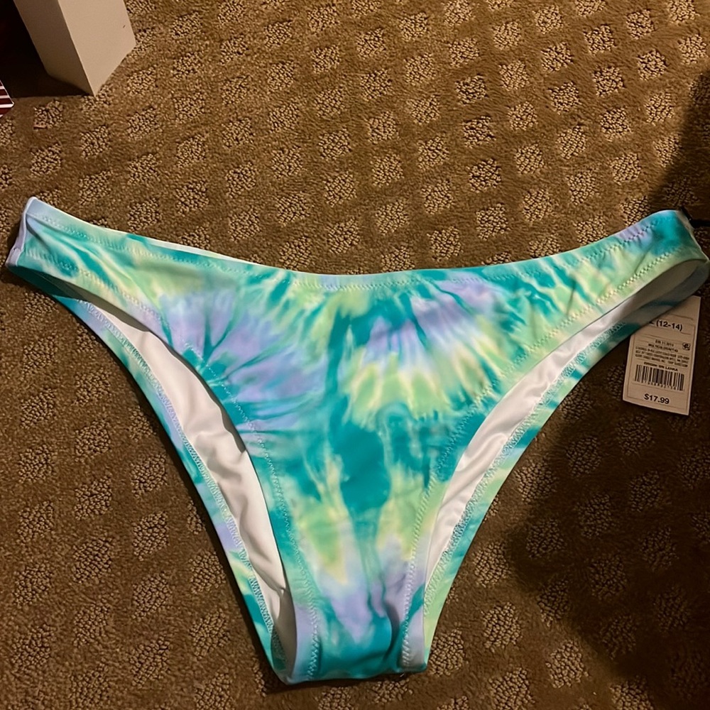 tie dye women swim bottoms